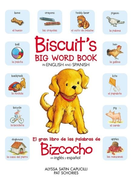 Produktbild: Biscuit's Big Word Book in English and Spanish