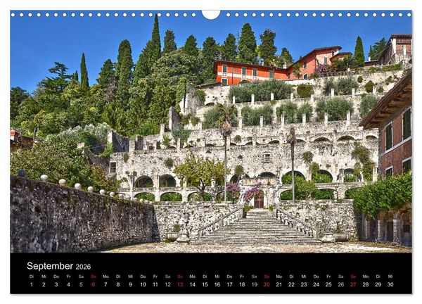 Produktbild: BENACO - Gardasee-Impressionen (Wandkalender 2026 DIN A3 quer), CALVENDO Monatskalender