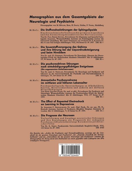 Produktbild: Dynamische Grundkonstellationen in Endogenen Psychosen