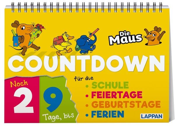 Produktbild: Countdown für die Schule mit der Maus