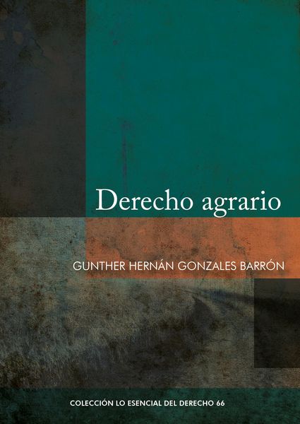 Produktbild: Derecho agrario