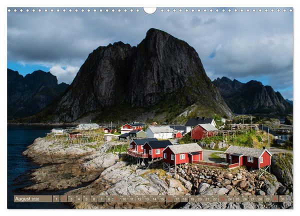 Produktbild: Wandern - In Norwegen und Schweden (Wandkalender 2026 DIN A3 quer), CALVENDO Monatskalender
