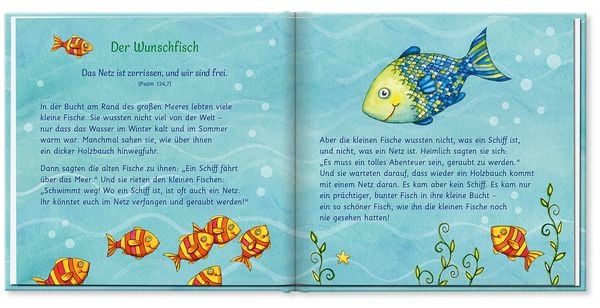 Produktbild: Der Wunschfisch. Geschenkbuch zur Erstkommunion