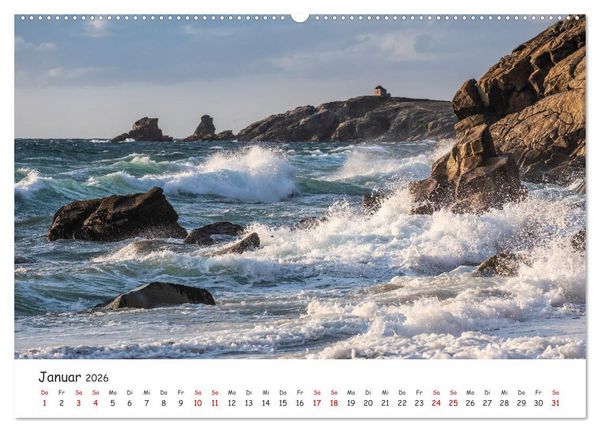 Produktbild: Unterwegs im Morbihan (Wandkalender 2026 DIN A2 quer), CALVENDO Monatskalender