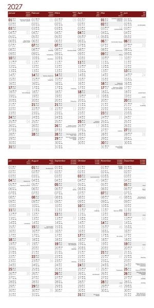 Produktbild: Lokomotiven Kalender 2027 - 30x30 - Art12