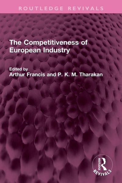 Produktbild: The Competitiveness of European Industry