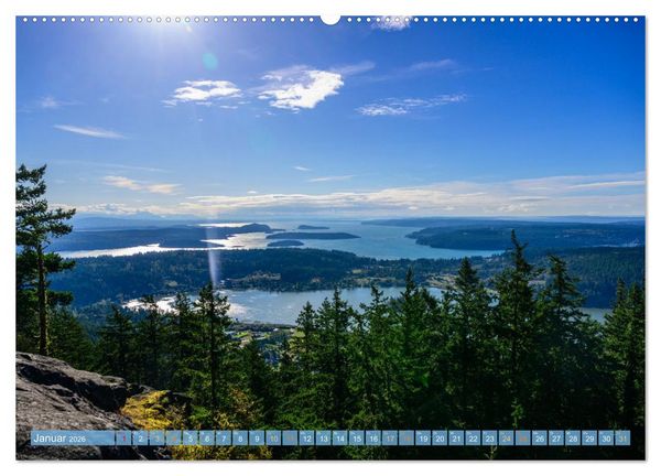 Produktbild: Zwischen Gipfeln und Meer (hochwertiger Premium Wandkalender 2026 DIN A2 quer), Kunstdruck in Hochglanz