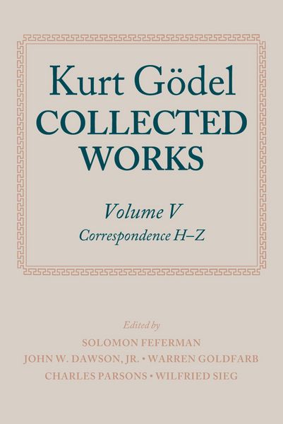 Produktbild: Kurt G&ouml;del: Collected Works: Volume V