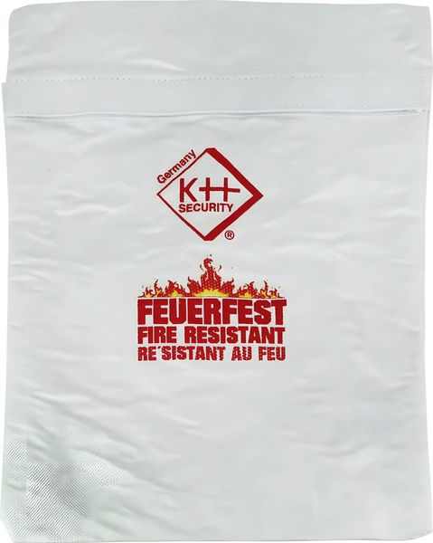 Kh-security 290148 Feuerfeste Dokumententasche