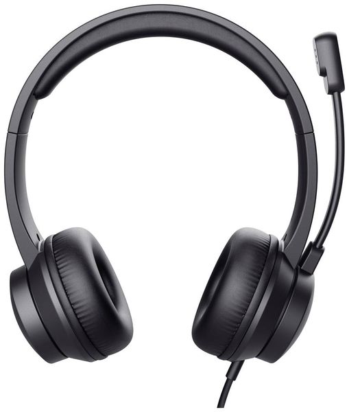 Produktbild: Trust HS-201 Over Ear Headset kabelgebunden Stereo Schwarz Computer