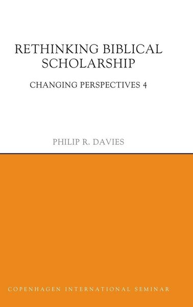 Produktbild: Rethinking Biblical Scholarship