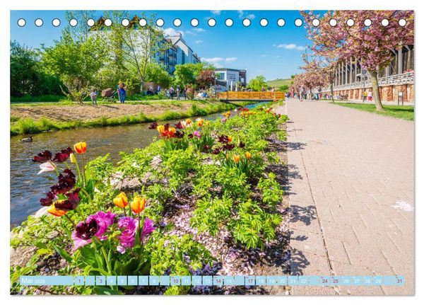 Produktbild: Malerisches Bad D&uuml;rkheim (Tischkalender 2026 DIN A5 quer), CALVENDO Monatskalender
