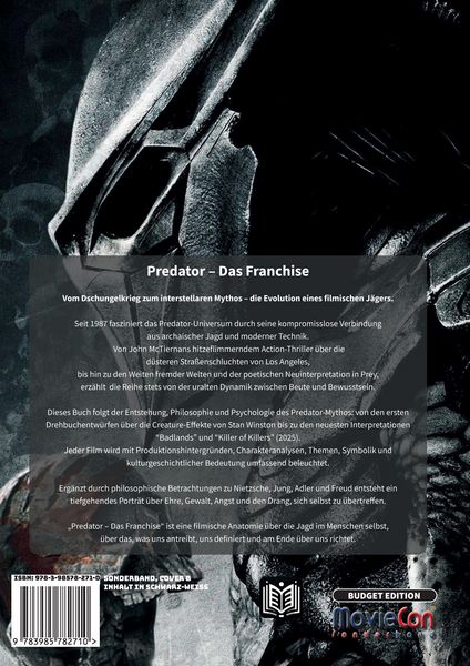 Produktbild: Predator &ndash; Das Franchise: Zwischen Ehre und Instinkt (Budget Edition by MovieCon)