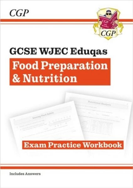 Produktbild: GCSE Food Preparation & Nutrition WJEC Eduqas Exam Practice Workbook