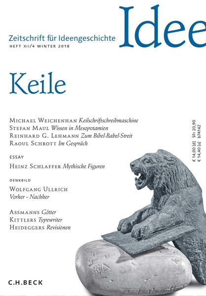 Produktbild: Zeitschrift f&uuml;r Ideengeschichte Heft XII/4 Winter 2018