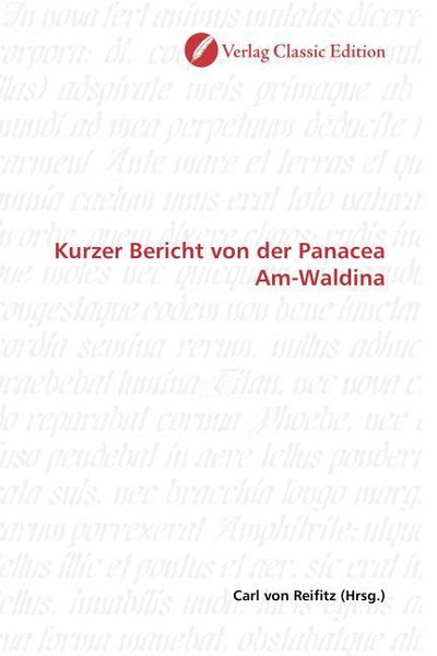 Produktbild: Kurzer Bericht von der Panacea Am-Waldina