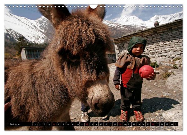 Produktbild: Nepal - Jomsom Trek (Wandkalender 2026 DIN A3 quer), CALVENDO Monatskalender