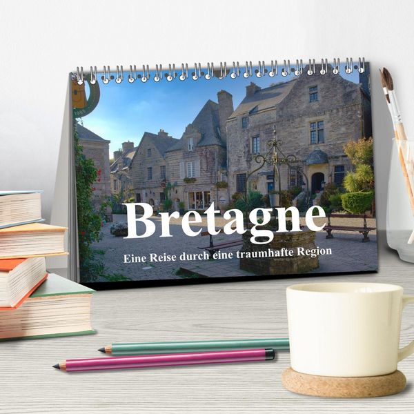Produktbild: Begeisterung f&uuml;r die Bretagne (Tischkalender 2026 DIN A5 quer), CALVENDO Monatskalender