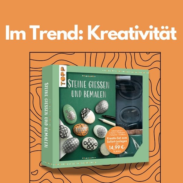 Produktbild: Kreativ-Set - Steine gießen