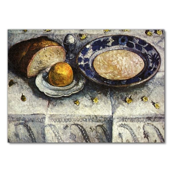 Produktbild: Lais Puzzle Paula Modersohn-Becker - Stilleben mit Milchsate (Fr&uuml;hst&uuml;ckstisch) 1000 Teile