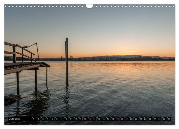 Produktbild: BODENSEE (Wandkalender 2026 DIN A3 quer), CALVENDO Monatskalender
