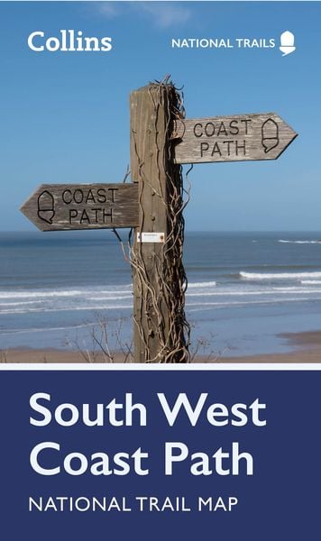 Produktbild: South West Coast Path National Trail Map