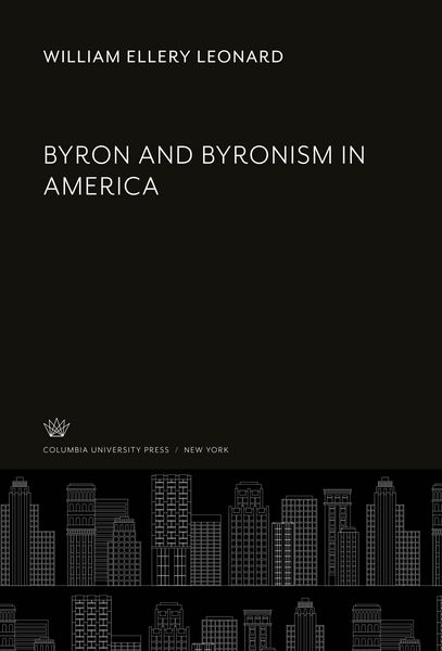 Produktbild: Byron and Byronism in America