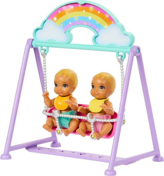 Produktbild: Barbie Skipper Babysitter Zwillings-Kinderzimmer-Spielset