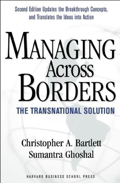 Produktbild: Managing Across Borders