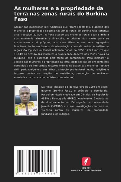 Produktbild: As mulheres e a propriedade da terra nas zonas rurais do Burkina Faso