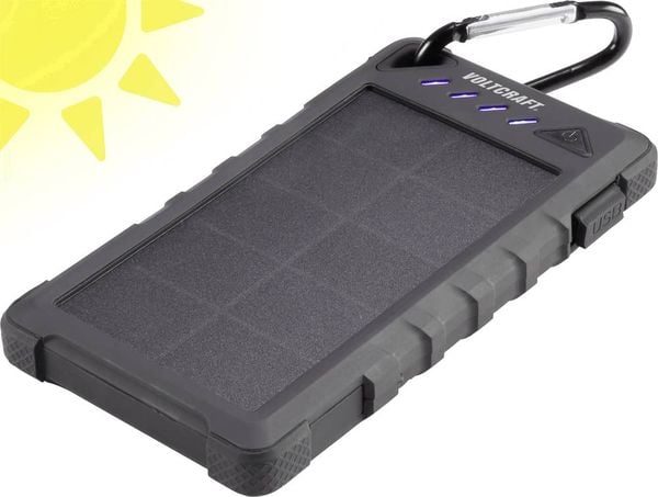 VOLTCRAFT SL-80 VC-8308670 Solar-Powerbank 8000 mAh
