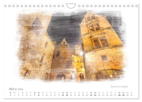 Produktbild: Romantisches P&eacute;rigord (Wandkalender 2026 DIN A4 quer), CALVENDO Monatskalender