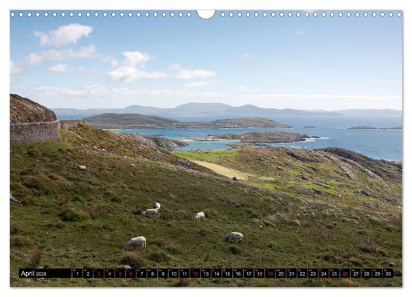 Produktbild: Quer durch Irland - Landschaften pur (Wandkalender 2026 DIN A3 quer), CALVENDO Monatskalender