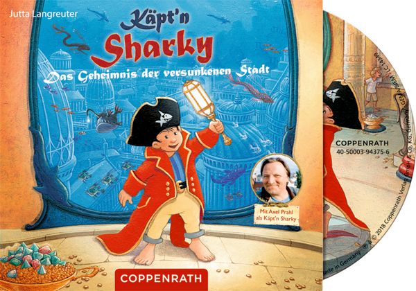 Produktbild: CD: K&auml;pt'n Sharky - Das Geheimnis der versunkenen Stadt