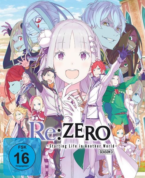 Produktbild: Re:ZERO - Starting Life in Another World - Staffel 3 - Vol.1 mit Sammelschuber [2 BRs]