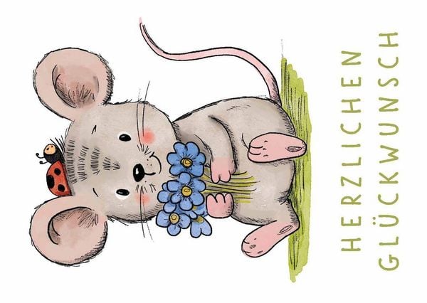 Produktbild: Wilma Wochenwurm - 20 Gru&szlig;karten f&uuml;r das Kita-Team