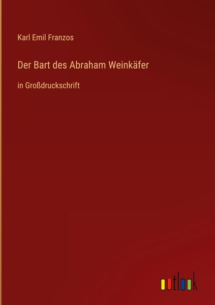 Produktbild: Der Bart des Abraham Weink&auml;fer