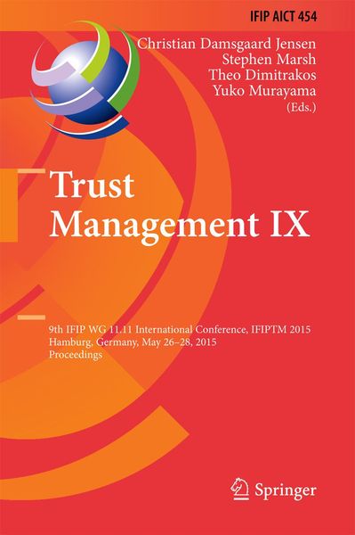 Produktbild: Trust Management IX