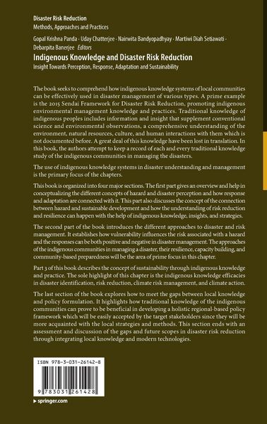 Produktbild: Indigenous Knowledge and Disaster Risk Reduction