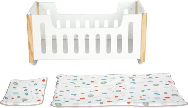 Produktbild: Puppenbett zum Wiegen "Little Button