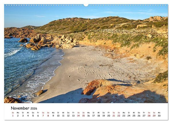 Produktbild: Sardinien - Ein St&uuml;ck Karibik im Mittelmeer (hochwertiger Premium Wandkalender 2026 DIN A2 quer), Kunstdruck in Hochglanz