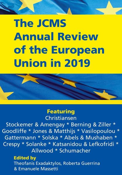 Produktbild: The Jcms Annual Review of the European Union in 2019