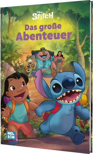 Disney Vorlesebuch: Stitch: Das große Abenteuer, Gebundene Ausgabe von , Nelson, 978-3-8451-2893-1