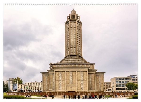 Produktbild: Faszinierende St&auml;dte Westeuropas - von Lissabon bis Antwerpen (Wandkalender 2026 DIN A2 quer), CALVENDO Monatskalender