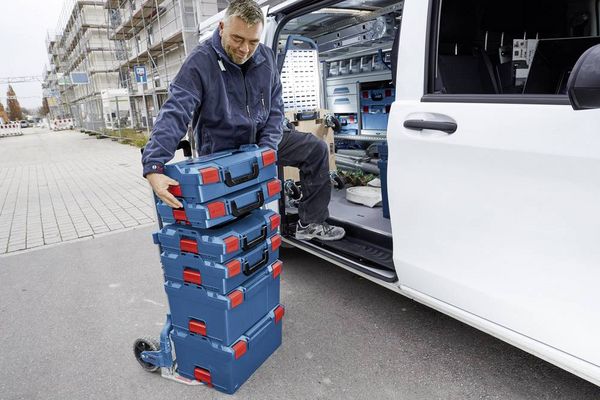 Produktbild: Bosch Professional L-BOXX 102 1600A012FZ Transportkiste ABS Blau, Rot (L x B x H) 442 x 357 x 117 mm