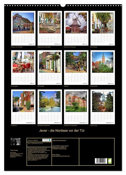 Produktbild: Jever - die Nordsee vor der T&uuml;r (Wandkalender 2026 DIN A2 hoch), CALVENDO Monatskalender