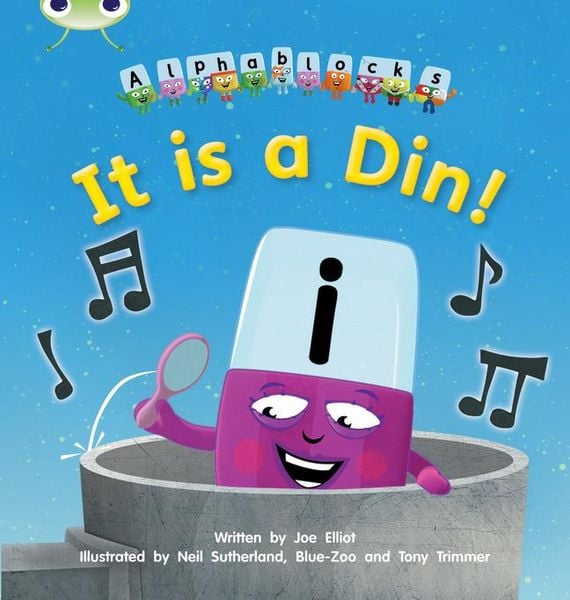 Produktbild: Bug Club Phonics - Phase 2 Unit 1-2: Alphablocks It is a Din
