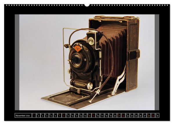 Produktbild: AGFA KAMERA OLDIES Klassische Kameras von 1926 - 1974 (Wandkalender 2026 DIN A2 quer), CALVENDO Monatskalender