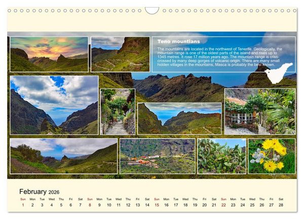 Produktbild: Enchanting Tenerife (Wall Calendar 2026 DIN A3 landscape), CALVENDO 12 Month Wall Calendar