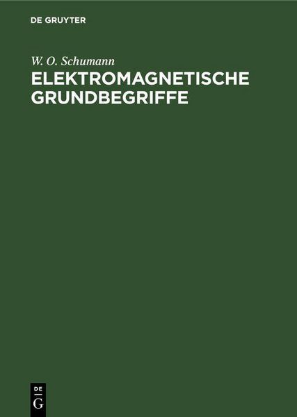 Produktbild: Elektromagnetische Grundbegriffe